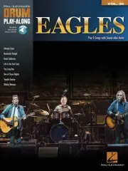 Eagles Drum Play-Along Sheet Music Book with Audio NEW 000143920
