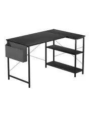 [Levede] L Shaped Computer Desk 100cm in Black