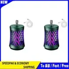 Electric Bug Zapper Mosquito Killer Lamp for Outdoor Indoor(Green Plug-in Type)