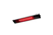 Excelair Outdoor Heater Ceramic Glass Wall Mounted 2.2kW Remote Control - EOHA22GR