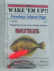 PIR 152 TS1R Flounder Rattle Rig Red Float