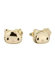 [Couture Kingdom] San Rio Hello Kitty Stud Earrings in Gold