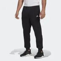 在飛比找Yahoo!奇摩拍賣優惠-Adidas ESSENTIALS 男款 黑色 運動長褲 H