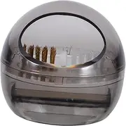 Mikinona Nail Drill Bit Cleaner Brush Case with Wire Brush for Efficient Nail Tool Maintenance for Salon and Home Use Prolongs Tool Life and Enhances Productivity