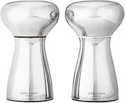 Georg Jensen Alfredo Salt and Pepper Shaker Set, Mirror Polished Stainless Steel, Medium
