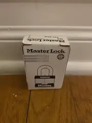 Master Lock 3Ka Padlock, Keyed Alike, Standard Shackle, Rectangular Steel