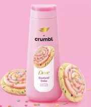 Dove X Crumbl Body Wash Confetti Cake NEW 20oz Crumble New