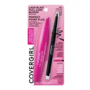Covergirl Lash Blast Full Lash Bloom Mascara Perfect Point Plus Eye Pencil Black
