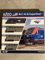 KATO N gauge 10-1788 Amtrak ALC-42 & Superliner 4-car set