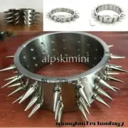 High 3cm 4cm 6cm Stainless Steel Neck Collar Bramble Spike Couple Games New
