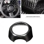 Carbon Fiber Steering Wheel Frame Cover Trim For Mini Cooper R55 R56 R57 (for: Mini)