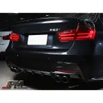 BMW 寶馬 F30 F31 碳纖維 P款 後下巴 四出 M-TECH SPORT 卡夢 CARBON 00---00