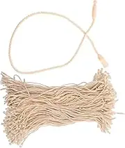 Vaguelly 200Pcs Clothes Tag Fasteners Hang Tag Strings for Clothing Craft Present Labeling Easy to Use Lightweight and Portable Display and Home