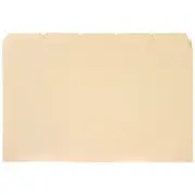 Avery Foolscap Manila Folders with Tabs 50 Pack