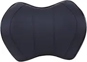 MAGICLULU Vehicle Car Headrest Pillow Memory Foam Neck Pillow Black Car Seat Headrest for Comfort on Long Trips