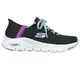 SKECHERS ARCH FIT 女款 黑藍紫色 健走鞋 瞬穿舒適科技 149568BKMT【KAORACER】