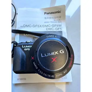 Panasonic DMC-GF5 類單眼數位相機 黑色 (二手)