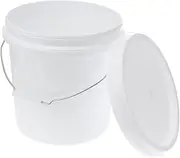 ERINGOGO Seal Bucket Food Grade Storage Container with Lid Airtight Plastic Multipurpose Bucket for Dog Food Water Paint Fishing and More Convenient Carry Handle