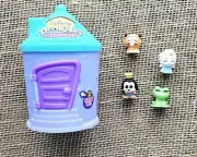 Disney Doorables Squish Alots Series 1, 4 Figures & Capsule Goofy, Rajah, Elsa,