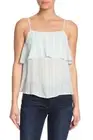 Abound Size: XSMALL Tiered Spaghetti Strap Tank Top Color: Light blue
