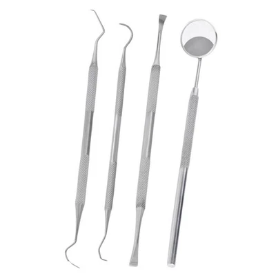 Plaque Remover for Teeth Cleaning Kit Tatar and Calculus Removal Dental Mirro...