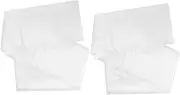 ROMISBABA 2 Pcs Mattress Packaging Bag Mattress Moving Bag Plastic Mattress Wraps Mattress Moving Supplies Mattress Dustproof Bag Mattress Bags for Moving Mattress Storage Bag Transparent