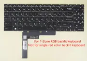 NEW For MSI Katana GF76 12UCOK 12UCK 12UDOK keyboard RGB Backlit Russian & US