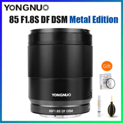 YONGNUO 85mm F1.8S DF DSM AF/MF Full Frame Lens For Sony E a7r/a7R3/R4/M4/a9/a1