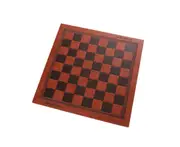 P12 Simple Checkerboard Style Leather Placemats Chess Game Board Dual-use Table Mats Washable Fabric Placemats Heat Pads Table Mats