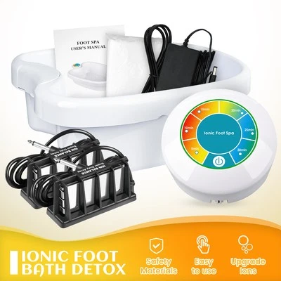 Foot Spa Detox Ionic Bath Machine Soak to Remove Toxins Vniolife 2.0 Version