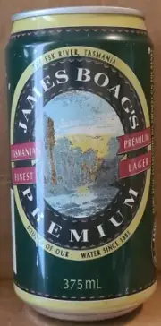 Test Beer Can - JAMES BOAGS PREMIUM 375ml