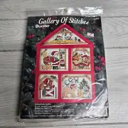 Bucilla Gallery of Stitches Christmas Barn Cross Stitch Kit