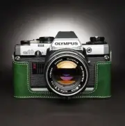 Handmade Leather Half Camera Case Cover For Olympus OM1 OM2n OM3 OM4Ti OM102030
