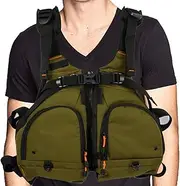 Watersports Life Vest - Portable Buoyancy Aid, Snorkel Vests | Waterproof Adults Swim Vest with Multi-Pocket, Breathable Adults Kayaking Swim Vest for Paddle Boating, Water Sports, Adults