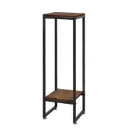 Levede Plant Stand Garden Home Decor Outdoor Indoor Flower Pot Shelf Metal Oak L