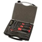 Wiha DriverBitSet,59pcs,Steel,Shank:1/4" 28589 Wiha 28589 084705285894 Alloy