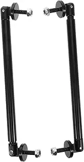 BUGUUYO Front Bumper Splitter Rods for Car Modification Lightweight Strong Quick Easy Installation 1 Pair