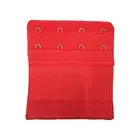 Bra Extender 4 Hook Elastic Extension Strap Plus Size Clip On Maternity Red 1X