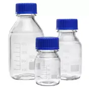 2000ml GLASS REAGENT MEDIA BOTTLE 3.3 BOROSILICATE GRADUATED WITH GL-45 NECK