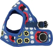 [Puppia] PAOA-AH1237 Dog Harness Blossom Vest S Blue