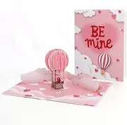 Pop Up Card, Valentines Day Card, 3D Card, Greeting Card, Birthday Card, Popup Greeting Cards, Mother’s Day Card, Spring Card, Birthday, Wedding, Anniversary (Be Mine)