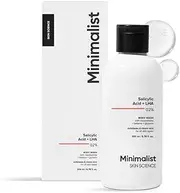 Minimalist Salicylic Acid Body Wash | Anti Acne Cleanser + Shower Gel | For Oily, Acne-Prone Skin | Sulphate (SLS), Dye, & Fragrance Free | For Women & Men
