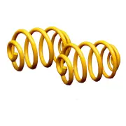 2 Front King Lowered Coil Springs for FORD CAPRI LASER KA KB KC KE METEOR