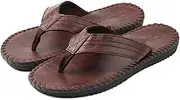 [GHYUB] Slippers for Men Indoor Summer，Beach Skidproof PU Slippers，Mens Flip Flops Sport Beach Pool Thong Sandals Comfortable Slides Slippers Outdoor Holiday Summer Shower Shoes