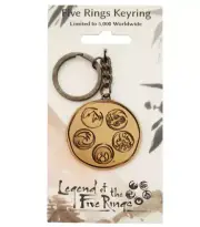 Legend of the Five Rings Limited Edition Key Ring Keychain Rokugan Figure Charm