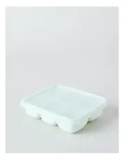 [The Cooks Collective] 6 Cube Ice Tray with Silicone Lid 15.2x13.5x4.3cm