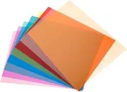 Angoily PVC Light-transmitting Film 1 Set Light Gels Versatile Lighting Filters for Photography Video