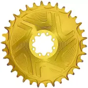 ALUGEAR Aero T-Type Boost Chainring for SRAM MTB. Gold