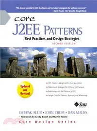 在飛比找三民網路書店優惠-Core J2Ee Patterns: Best Pract