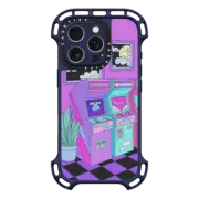 iPhone 16 Pro Ultra Bounce Case MagSafe Compatible Lofi Arcade